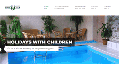 Desktop Screenshot of hotelklor.com